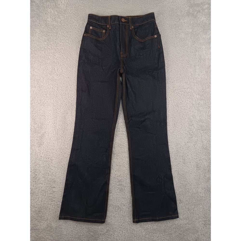 Tory Burch Jeans Women 26x27.5 Blue Bootcut Denim Stretch